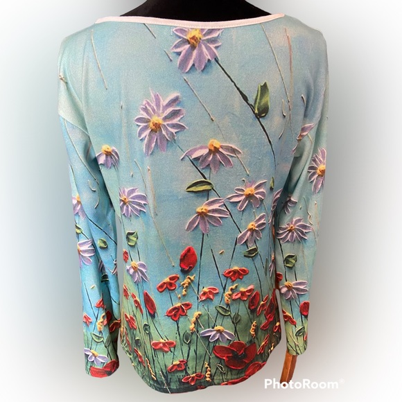 MISSLOOK wool blend floral🌸 - Picture 5 of 6